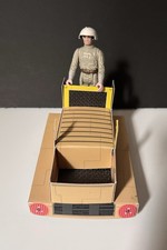 Custom Vintage Star Wars Rebel Ground Trooper Figure + Rebel Fleet Transporter