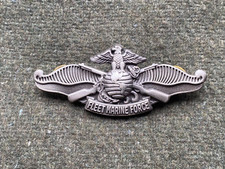 Original USMC United States Marine Corps Fleet Marine Force Wing Badge Full Size