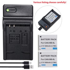 NB-6L Battery or charger for