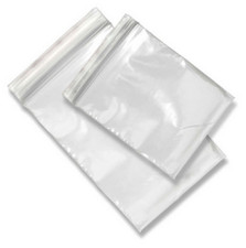 Grip Seal Bags Clear Poly