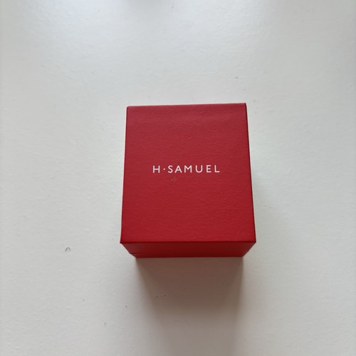 Samuel earring jewellery box - h.samuel,