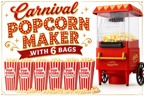 Carnival popcorn maker - popcorn, |