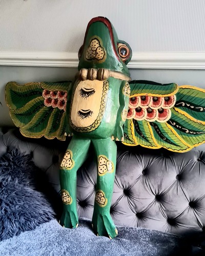 Huge 3ft vintage wooden flying - huge,
