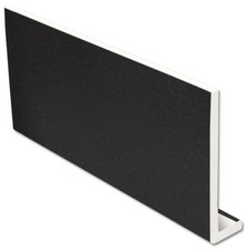 225mm Black Ash UPVC Fascia