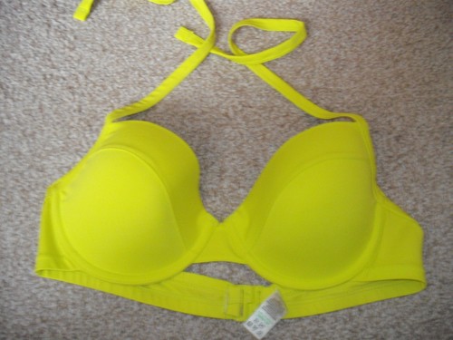 Ladies lime coloured biklni - lime,