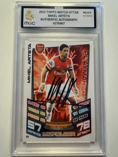 Match attax mikel arteta - match,