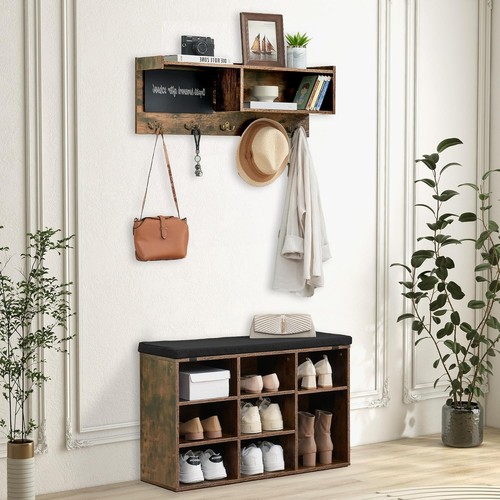 Industrial entryway hall tree - hall,