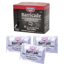 Birchwood Casey Barricade - field take along gun cleaning wipes rust protection