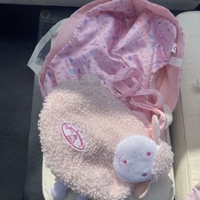 Baby Annabell Carry Cot Sheep Bag Bundle