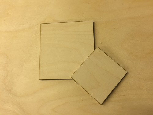 Birch plywood square ply - birch,
