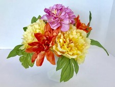 Decorative Planter with Silk