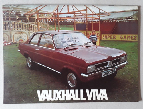 Vauxhall viva brochure 1972 - vauxhall,