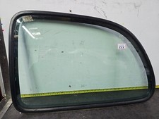 1999 Nissan Micra K11 3 door PASSENGER SIDE REAR LEFT WINDOW GLASS & RUBBER #372
