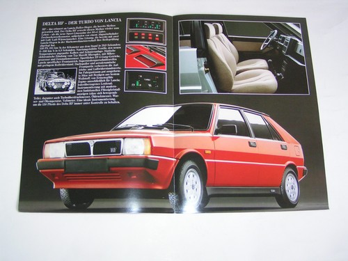 Brochure lancia delta turbo - brochure,
