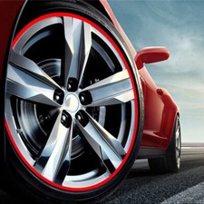 16x Reflective Strip Tape Car Wheel Rim Hub Sticker Decals Accessories For 18"