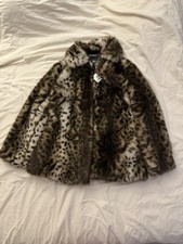 Faux Fur vintage leopard print