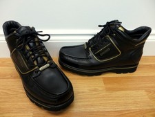 Rockport XCS Hydro Shield Leather Boots UK Size 11.5W Made In Portugal