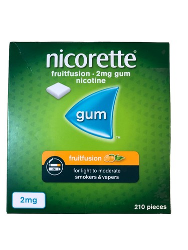 Nicorette fruitfusion gum - nicorette,