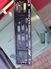 number plate surround VW / AUDI black