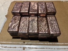Hand Poured Copper Ingot 500g