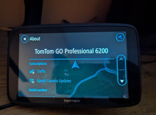 Tomtom professional 6200 - go,