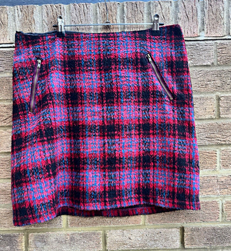 George red black tartan tweed - george,