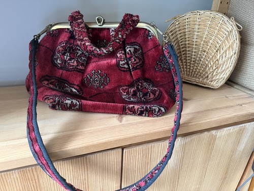 Vintage carpet bag - vintage,