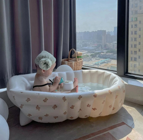 Baby inflatable bathtub kids - baby,