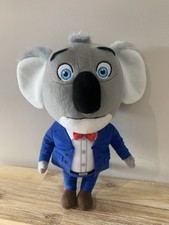 RARE Sing 2 Movie Buster Moon The Koala Plush Soft Toy 12” By Universal And Sega