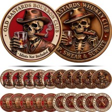 Old Bastards Bourbon Club Coin