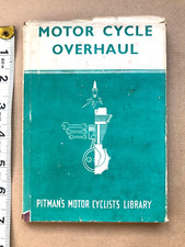 MOTER CYCLE OVERHAUL. W.C.  Haycraft. Pitmans.  1947.