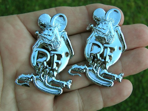 Ratfink inch pair chrome - ratfink,