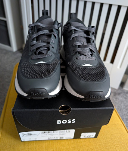 Boss jonah runn meth grey - grey, lace