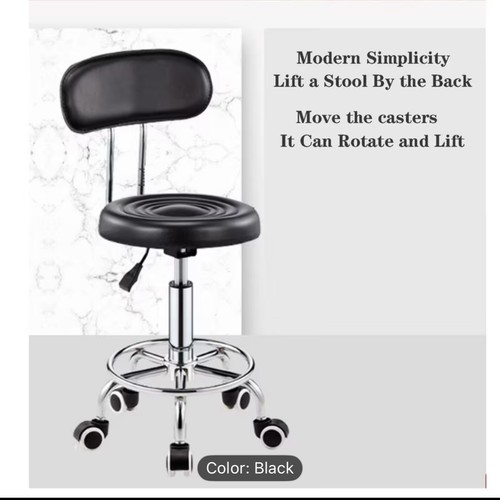 Lightweight mobile salon stool - lightweight,