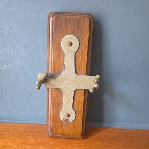 Antique vintage wooden tie - vintage,