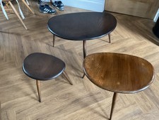 VINTAGE ERCOL NEST PEBBLE