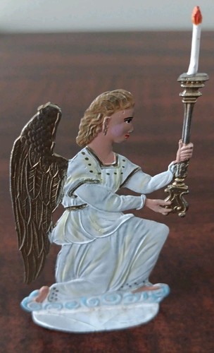 Small metal hand painted - hand,