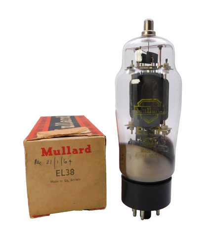 Mullard british made - british, el38