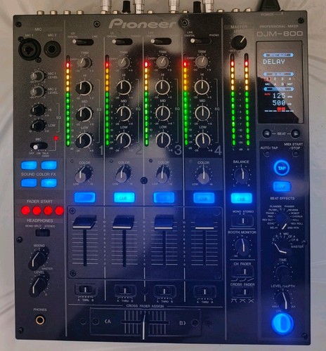 Pioneer djm 800 serviced - pioneer, 800,