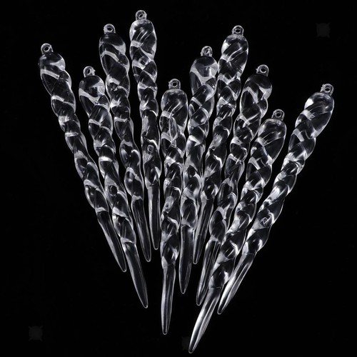 10pcs clear crystal christmas - clear,
