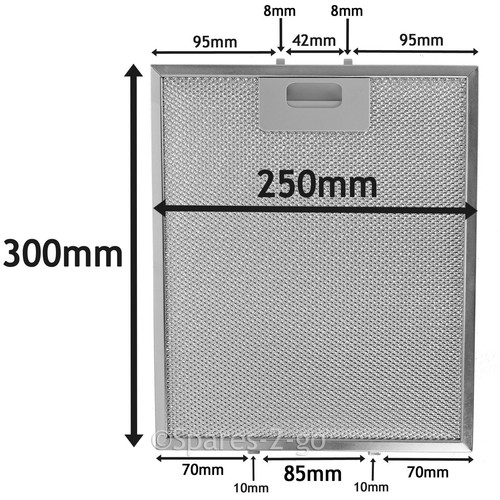 Metal mesh filter - metal, smeg