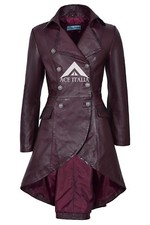EDWARDIAN Ladies Leather Coat