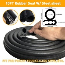 10FT Rubber Seal Weather Strip
