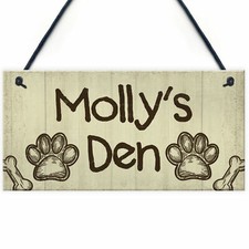 Personalised Dog Sign Pet Sign