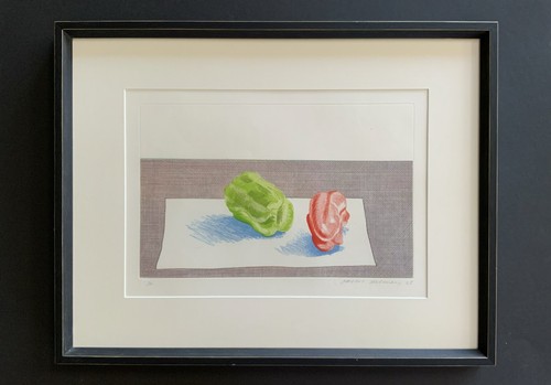 David hockney rare - hockney, signed