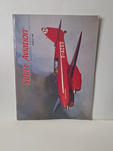Sport aviation magazine march - magazine,