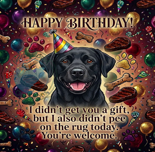 Funny birthday card - funny,