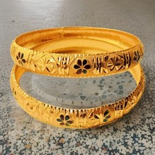 Ethnic Bangles 22k Gold Plated