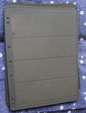 10  X  HAGNER /PRINZ  ONE SIDED 4  STRIPS USED STOCK SHEETS