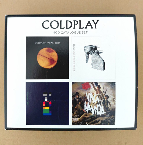 Coldplay 4cd catalogue box - coldplay,